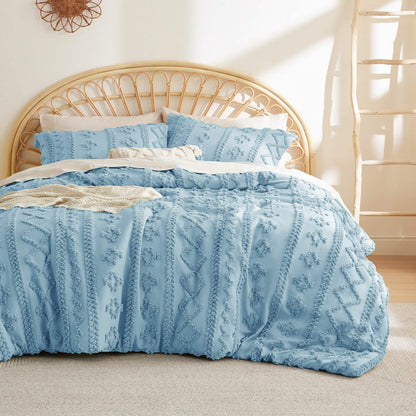 Boho Deluxe Embroidery Duvet Set