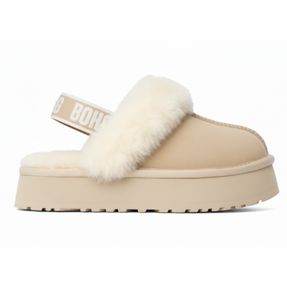 Boho 3-in-1 Cozy Platform Slippers