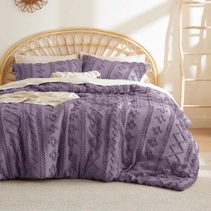 Boho Deluxe Embroidery Duvet Set