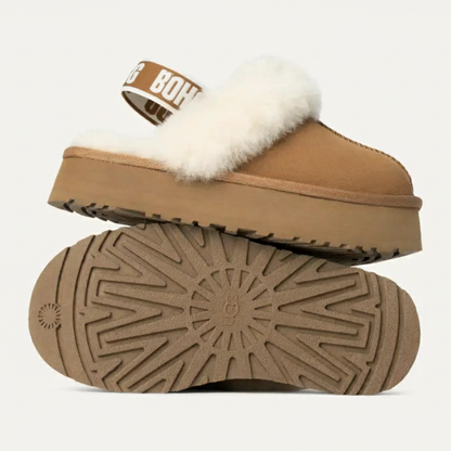 Boho 3-in-1 Cozy Platform Slippers