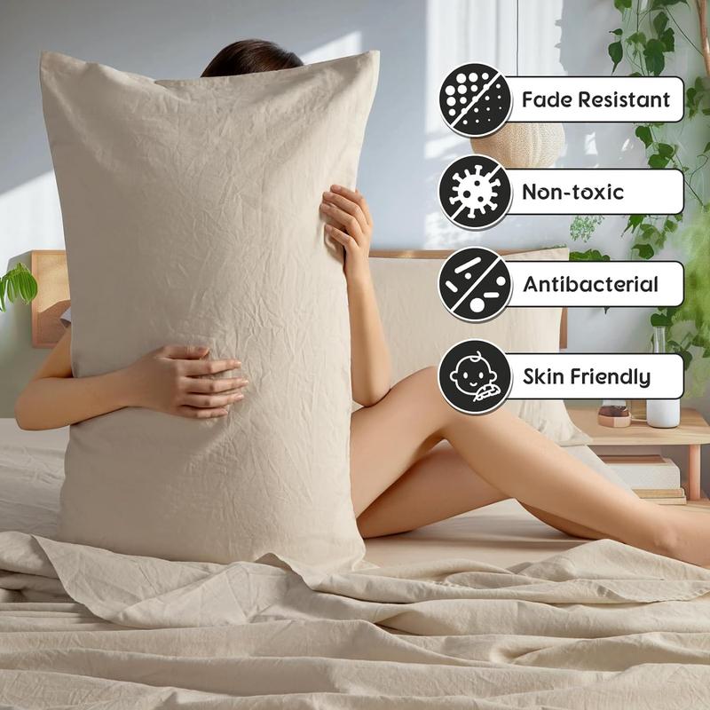 Natural European Linen Sheet