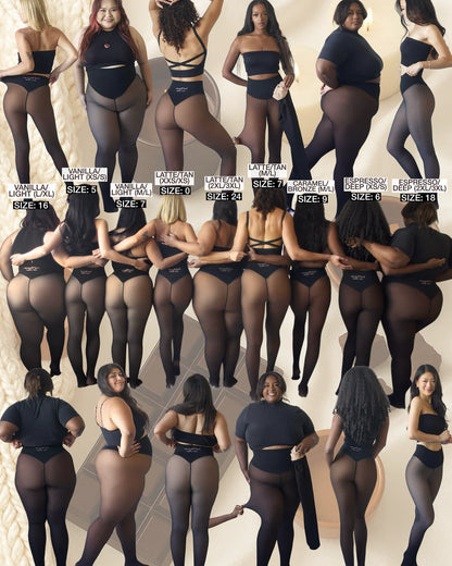 Magic Leggings with Compression Band & One Seam